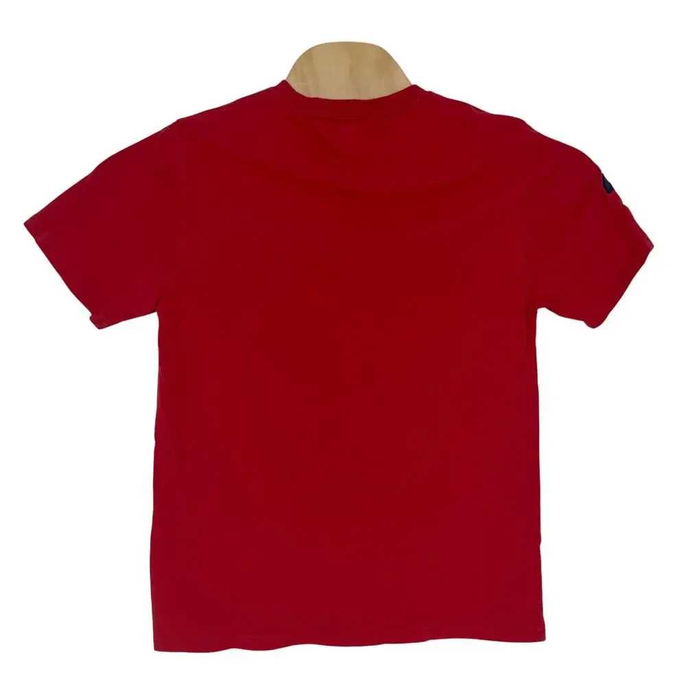 Ralph Lauren Boy T-shirt Big Pony‎ Logo Red Size L 14-16 Years Cotton